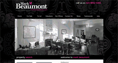 Desktop Screenshot of markbeaumont.com
